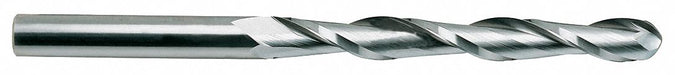 Ball End Mill Single End 1/8 Carbide