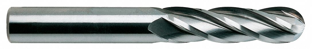 Ball End Mill 0.375 in Carbide