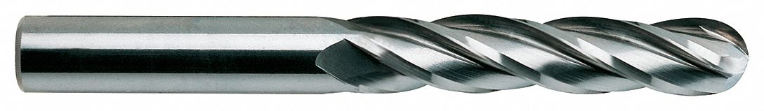 Ball End Mill 1 in Carbide