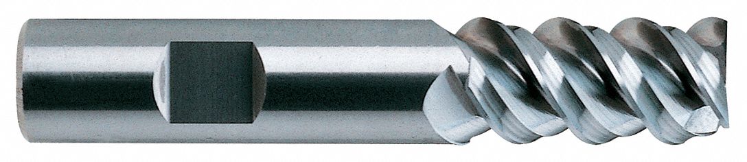 Square End Mill Single End 3/16 Carbide