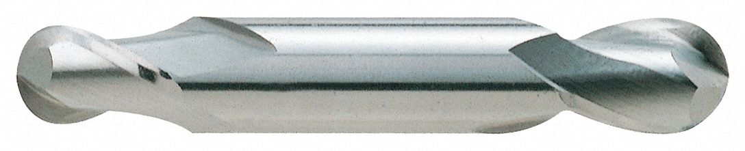 Ball End Mill Double End 7/16 Carbide