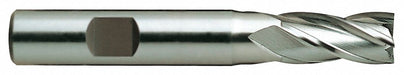 Square End Mill Single End 3/4 HSS