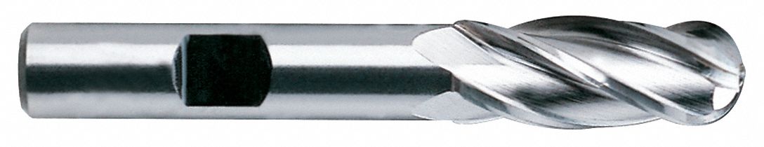 Ball End Mill 0.125 in Cobalt