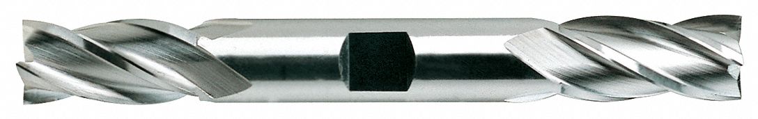 Square End Mill Double End 1 HSS