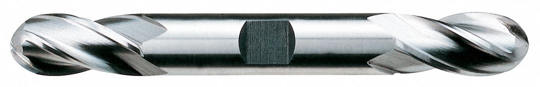 Ball End Mill Double End 1/4 Cobalt