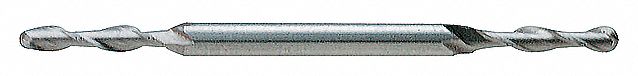 Ball End Mill Double End 3/16 Cobalt