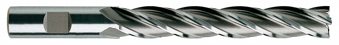 Sq. End Mill Single End HSS 3/4 