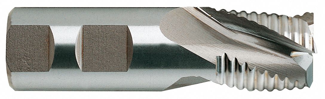 Sq. End Mill Single End HSS 5/8 
