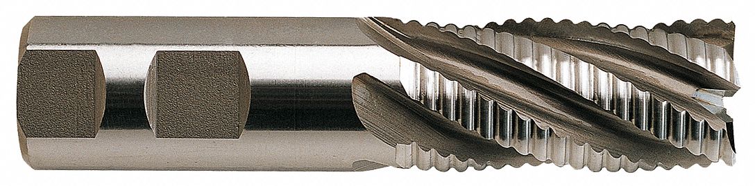Sq. End Mill Single End HSS 