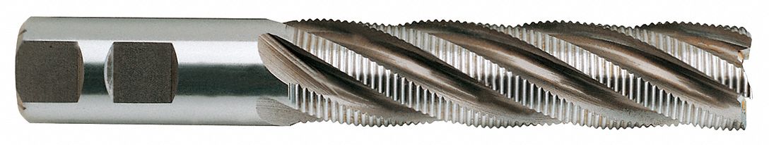Sq. End Mill Single End HSS 1 