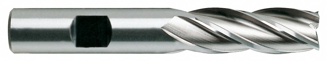 Sq. End Mill Single End HSS 