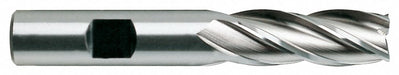 Sq. End Mill Single End HSS 