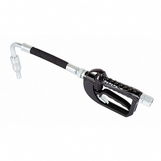 DrumPumpNozzle Blk 2-9/16inRub/StelSpout