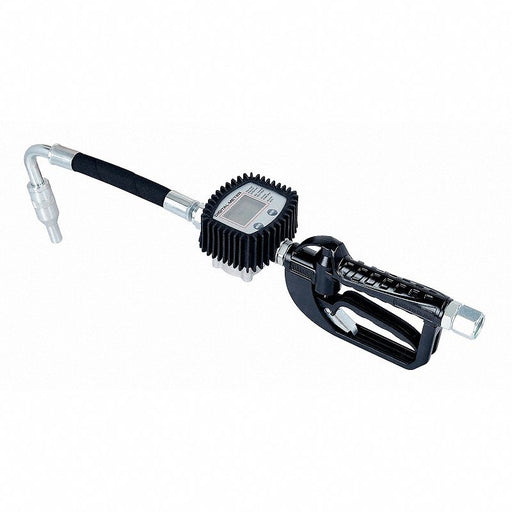 DrumPumpNozzle Blk 2-9/16inRub/StelSpout