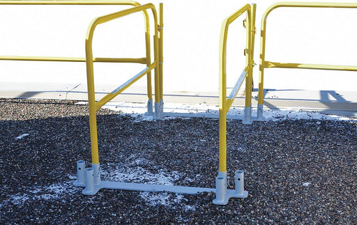 Guardrail Yellow Overall 3-1/2 ft H