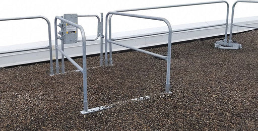 Guardrail Gray Overall 3-1/2 ft H