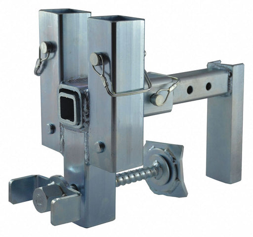 Guard Rail Mounting Bracket 14 L Silver