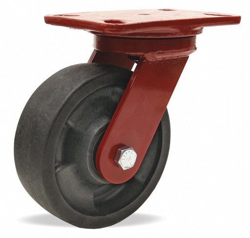 Plate Caster Swivel Nylon 7 3/4 H