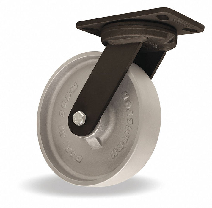 Plate Caster Swivel Iron 9 3/4 H