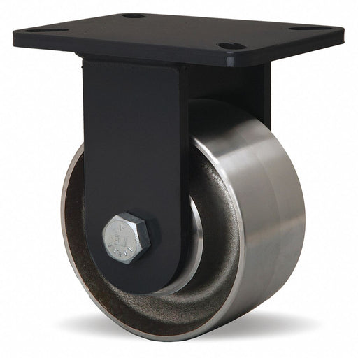 Plate Caster Rigid Steel 8 H