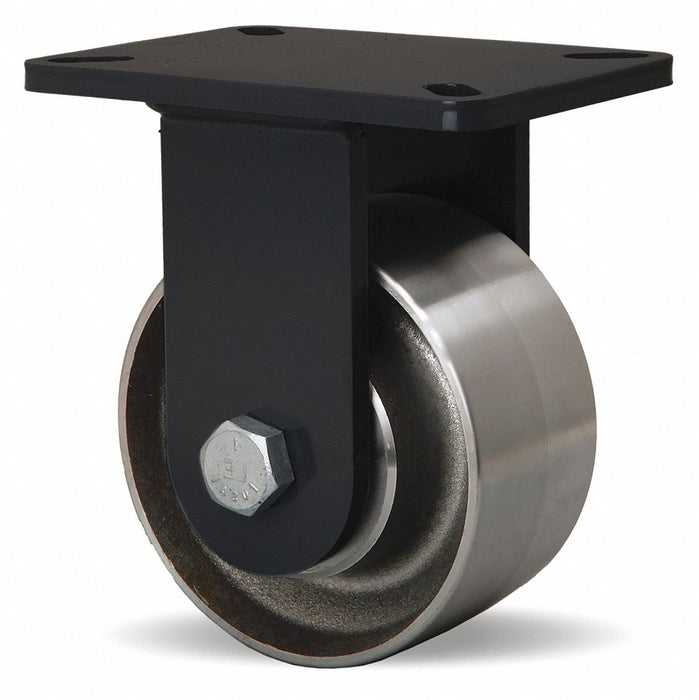 Plate Caster Rigid Steel 8 H