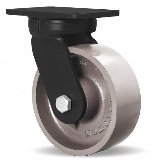 Plate Caster Swivel Iron 10 1/2 H