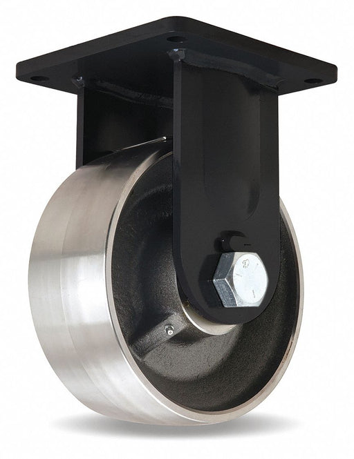 Plate Caster Rigid Steel 13 H