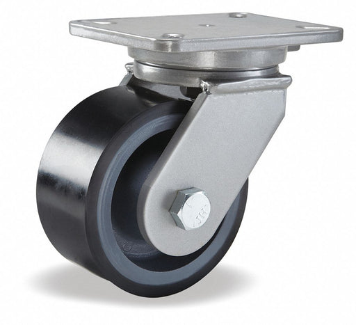 Plate Caster Swivel Polyurethane 8 H