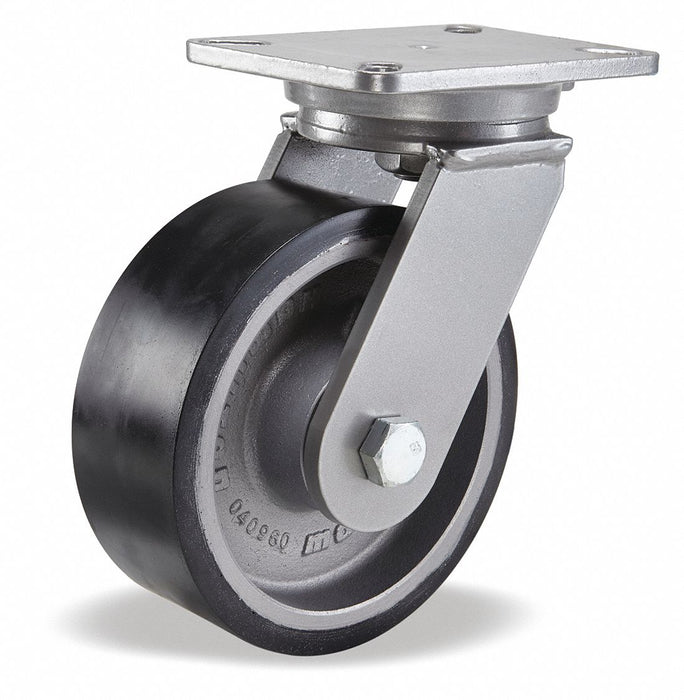 PlateCaster Swivel Polyurethane 10 1/2 H