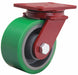 Plate Caster Swivel Polyurethane 7 1/2 H