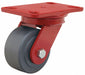 Plate Caster Swivel Nylon 5 5/8 H