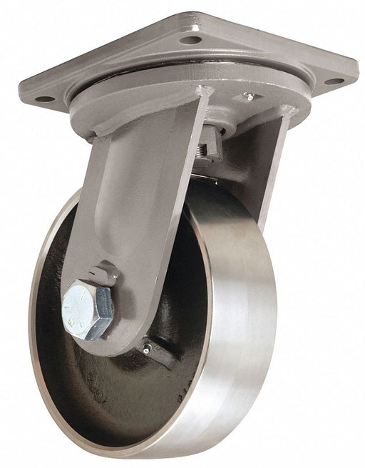 Plate Caster Swivel Steel 13 H