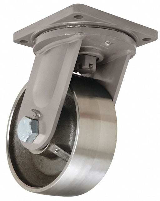 Plate Caster Swivel Steel 13 H