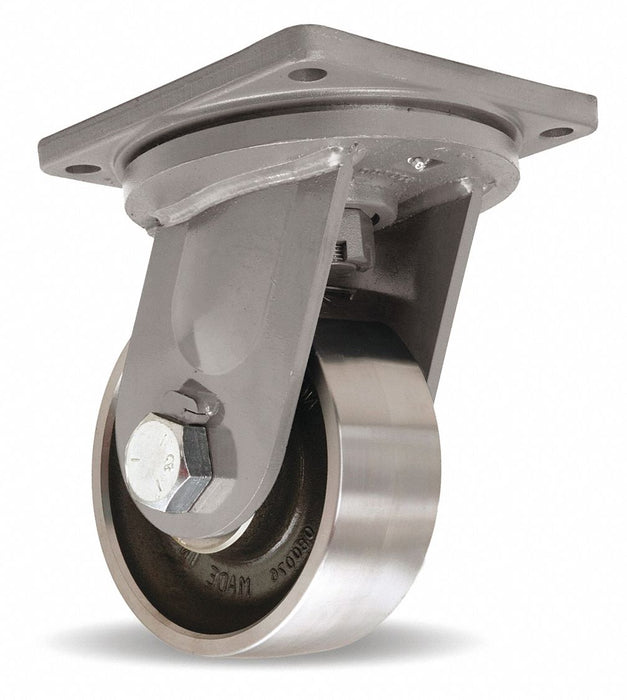 Plate Caster Swivel Steel 11 H
