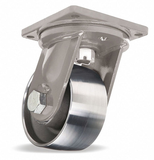 Plate Caster Swivel Steel 11 H