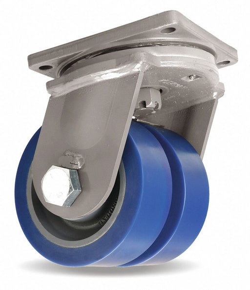 Plate Caster Swivel Polyurethane 11 H