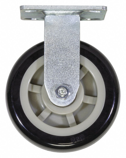 Rigid Plate Caster 1000 lb Cap. Steel