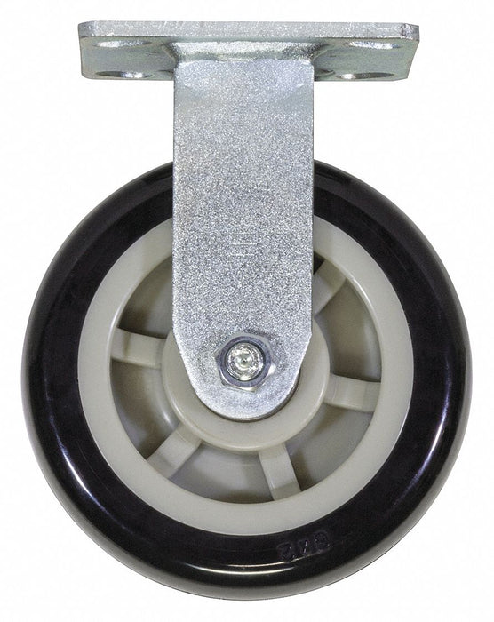 Rigid Plate Caster 1000 lb Cap. Steel