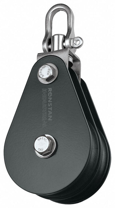 Pulley Block Shackle 9/16 in Rope dia.