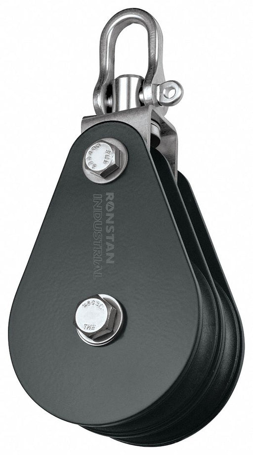 Pulley Block Shackle 9/16 in Rope dia.