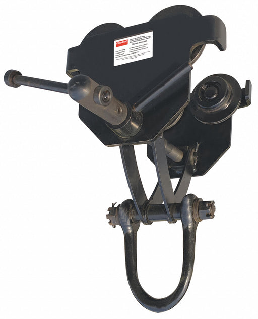 Push Trolley 1000 lb Load Capacity