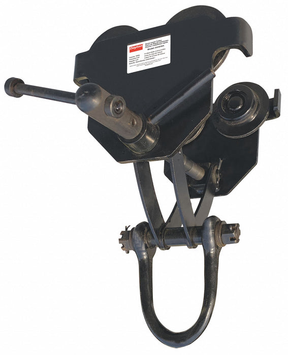 Push Trolley 1000 lb Load Capacity