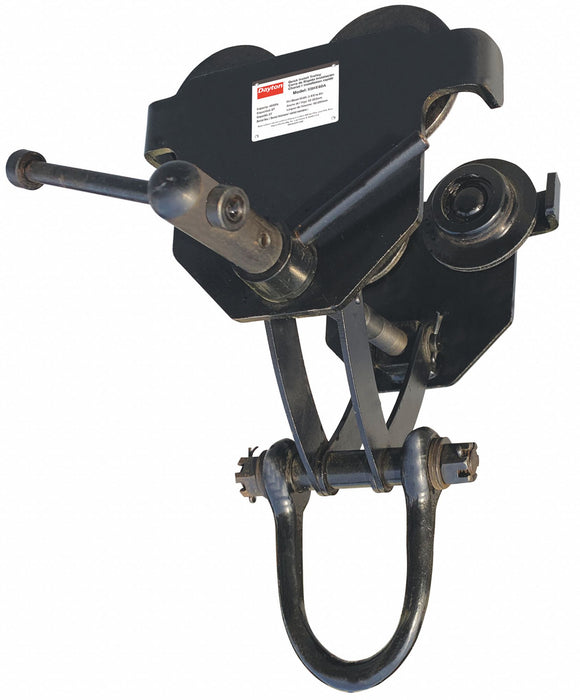 Push Trolley 4000 lb Load Capacity