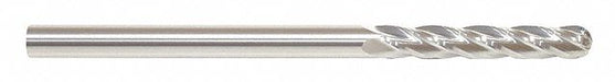 Ball End Mill Single End 3/4 Carbide