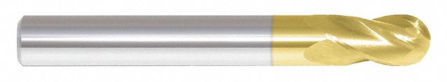 Ball End Mill Double End 3/8 Carbide