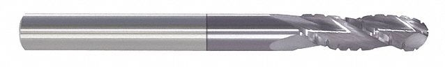 Roughing End Mill 0.25 in Carbide