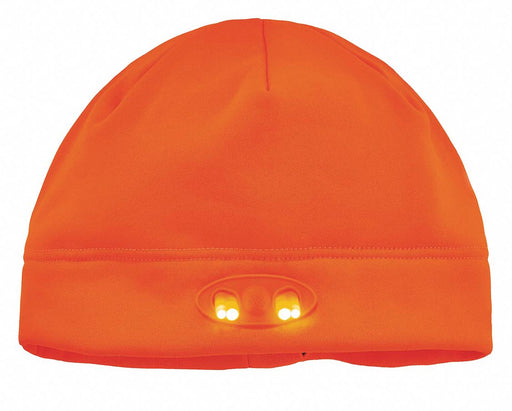 Beanie Cap Over The Head Orange