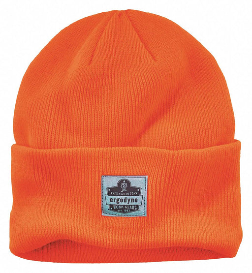 Knit Cap Over The Head Universal Orange