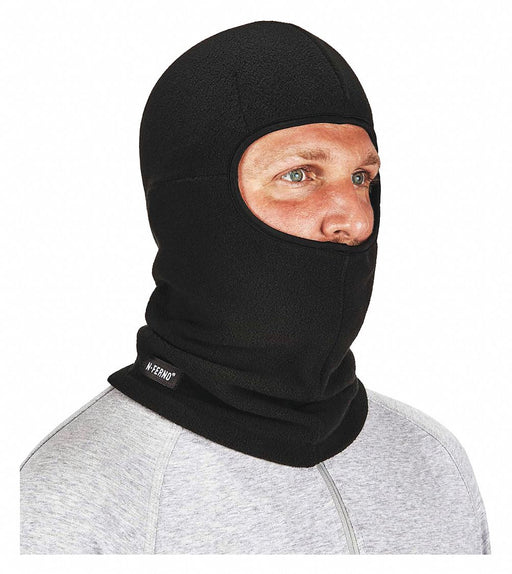 Balaclava with Zipper Universal Black