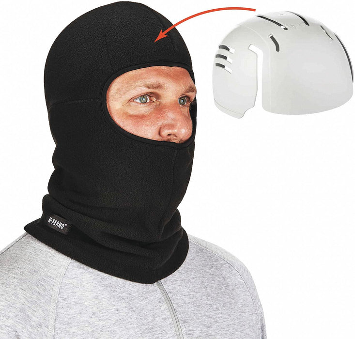 Balaclava with Bump Cap Universal Black